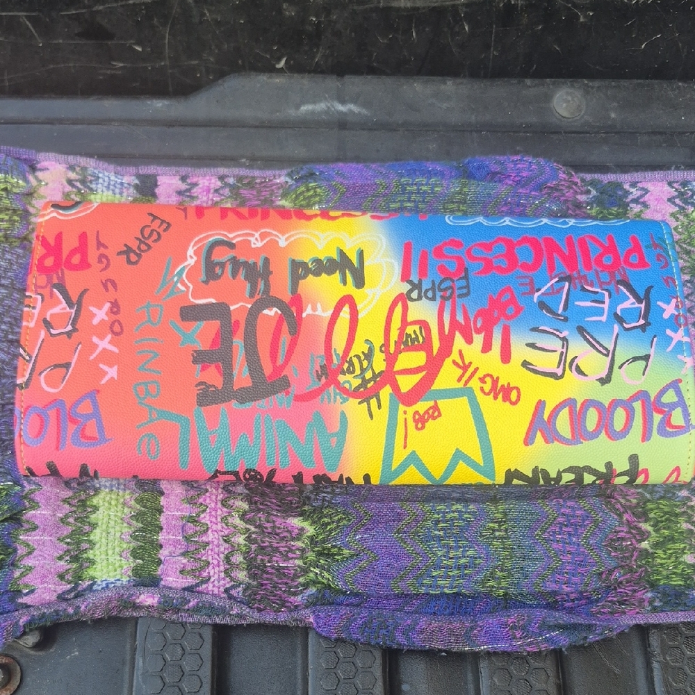 Colorful Kids Graffiti Pencil Case